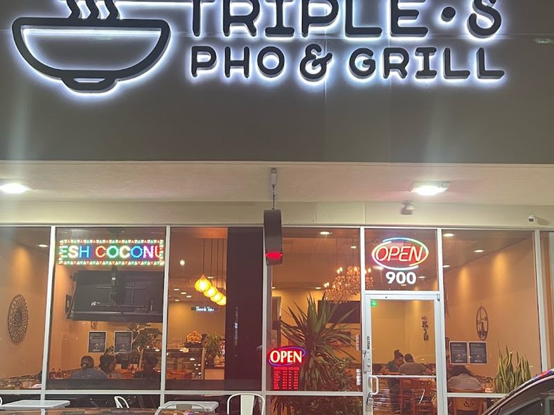 Triple S Pho & Grill - Cypress exterior